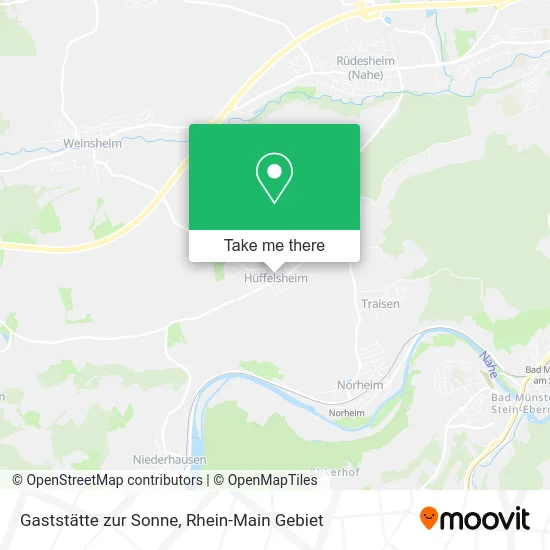 Карта Gaststätte zur Sonne