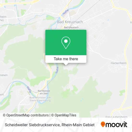 Карта Scheidweiler Siebdruckservice