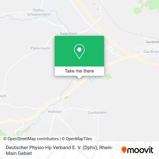 Карта Deutscher Physio-Hp Verband E. V. (Dphv)