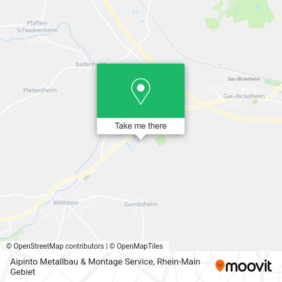 Карта Aipinto Metallbau & Montage Service