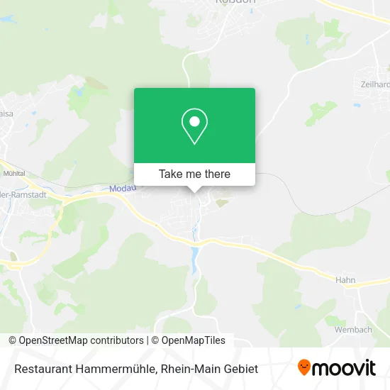 Карта Restaurant Hammermühle