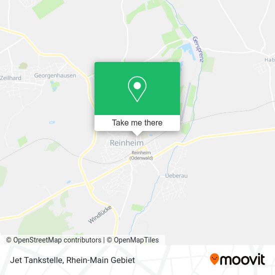 Карта Jet Tankstelle