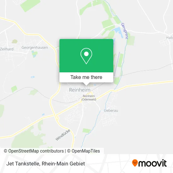 Карта Jet Tankstelle