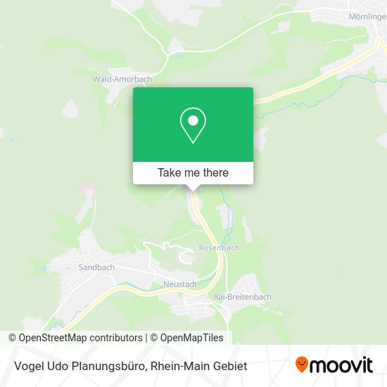 Карта Vogel Udo Planungsbüro