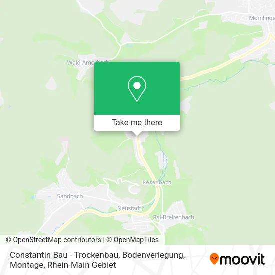 Constantin Bau - Trockenbau, Bodenverlegung, Montage map