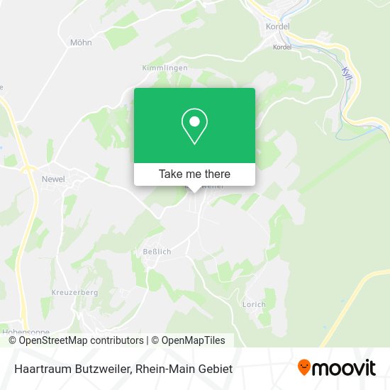 Карта Haartraum Butzweiler