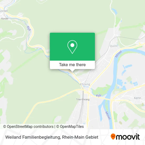 Карта Weiland Familienbegleitung