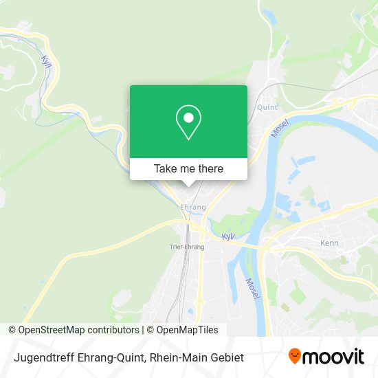 Карта Jugendtreff Ehrang-Quint