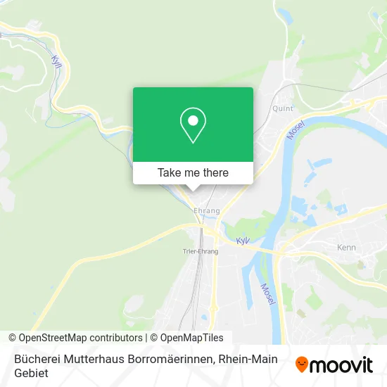 Карта Bücherei Mutterhaus Borromäerinnen