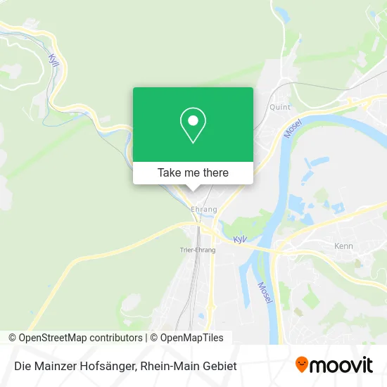 Карта Die Mainzer Hofsänger