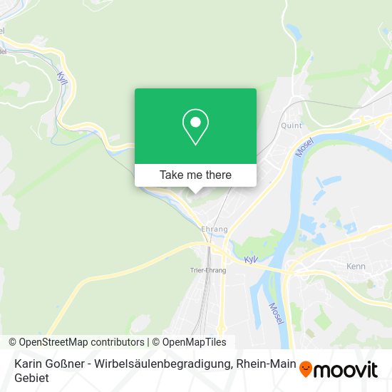 Карта Karin Goßner - Wirbelsäulenbegradigung