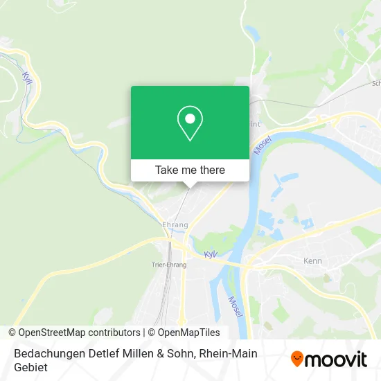 Карта Bedachungen Detlef Millen & Sohn