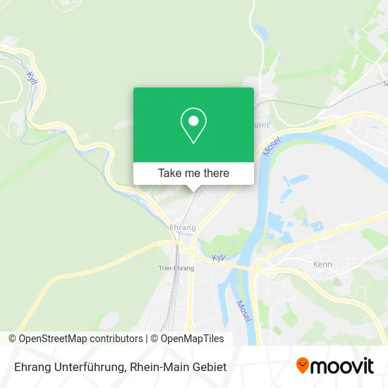 Карта Ehrang Unterführung