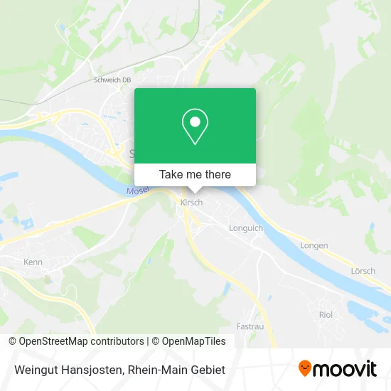 Карта Weingut Hansjosten