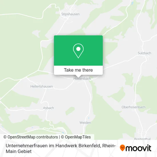 Карта Unternehmerfrauen im Handwerk Birkenfeld