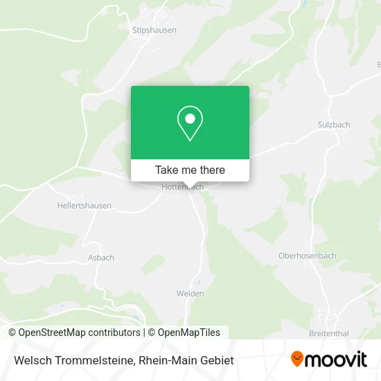 Карта Welsch Trommelsteine
