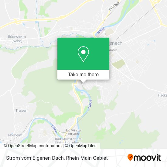 Карта Strom vom Eigenen Dach