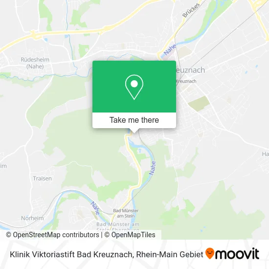 Карта Klinik Viktoriastift Bad Kreuznach