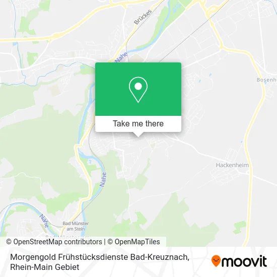 Карта Morgengold Frühstücksdienste Bad-Kreuznach
