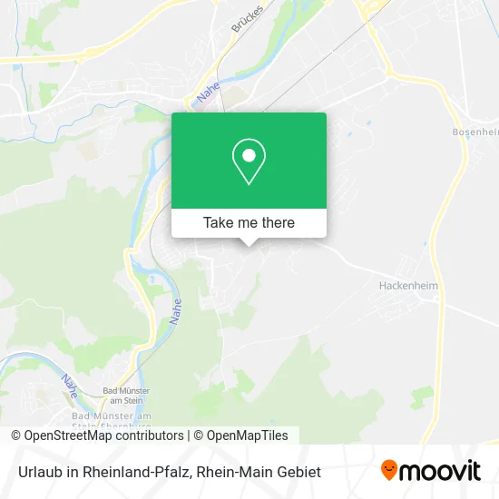 Карта Urlaub in Rheinland-Pfalz