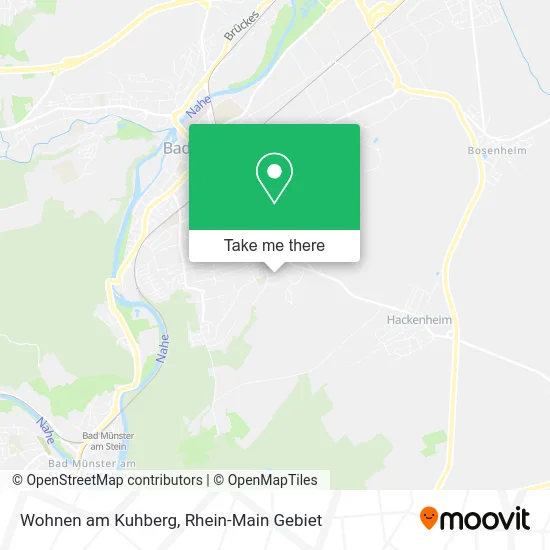 Карта Wohnen am Kuhberg