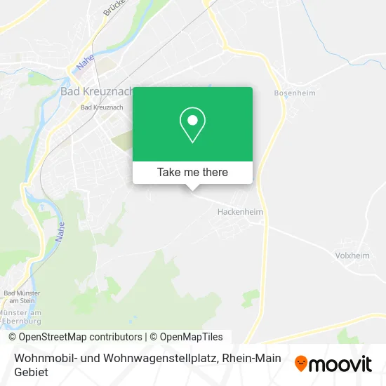 Карта Wohnmobil- und Wohnwagenstellplatz