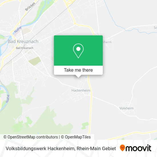 Карта Volksbildungswerk Hackenheim