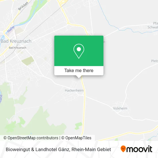 Bioweingut & Landhotel Gänz map