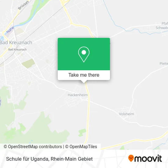 Карта Schule für Uganda