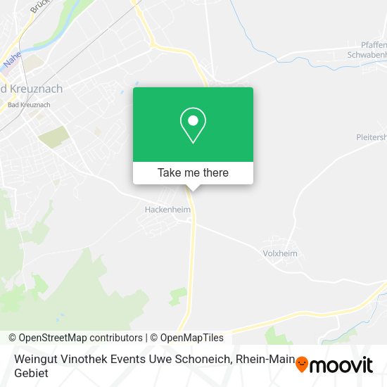 Карта Weingut Vinothek Events Uwe Schoneich
