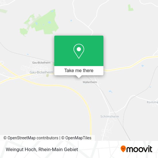 Карта Weingut Hoch