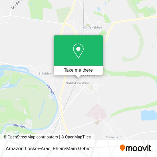 Карта Amazon Locker-Aras