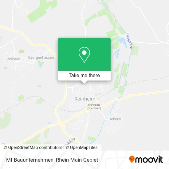 Mf Bauunternehmen map