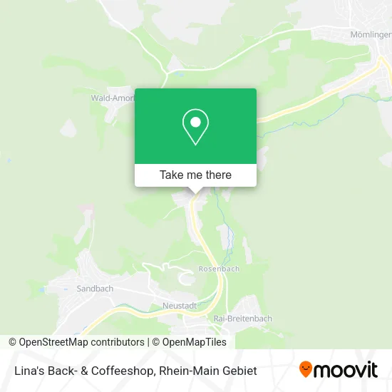 Lina's Back- & Coffeeshop map