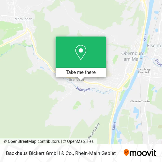 Карта Backhaus Bickert GmbH & Co.