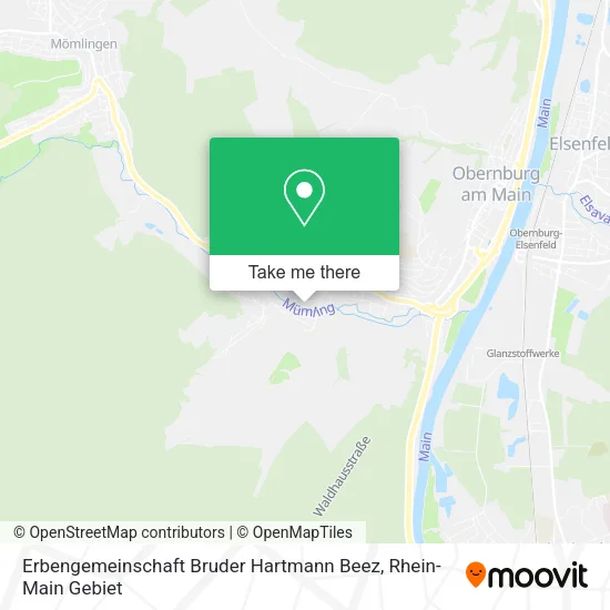 Карта Erbengemeinschaft Bruder Hartmann Beez