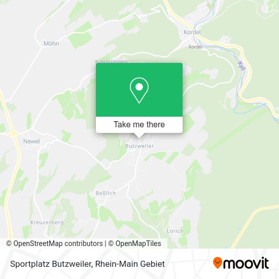 Карта Sportplatz Butzweiler