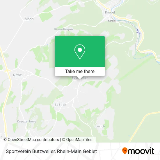 Карта Sportverein Butzweiler