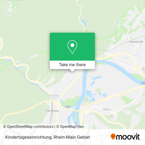 Карта Kindertageseinrichtung
