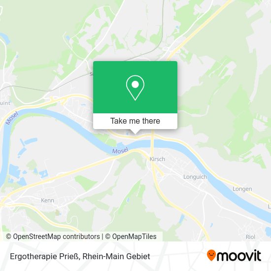 Карта Ergotherapie Prieß
