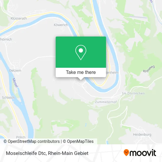 Карта Moselschleife Dtc