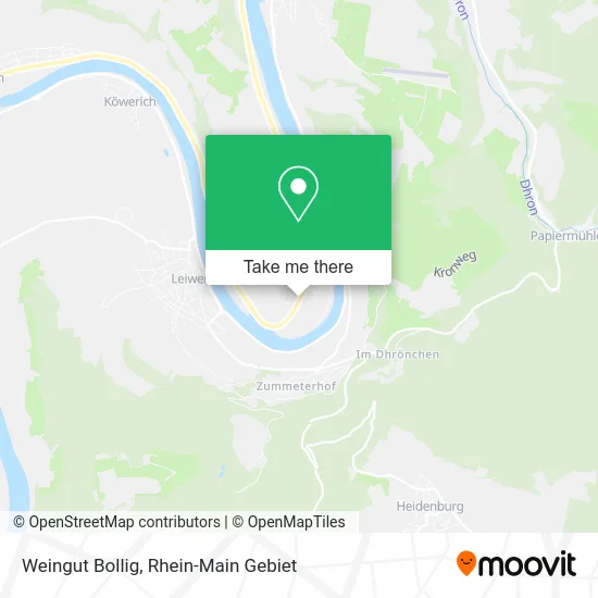 Карта Weingut Bollig