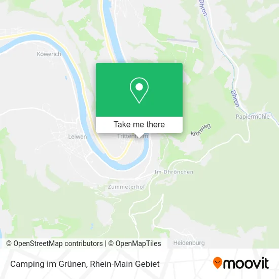 Карта Camping im Grünen