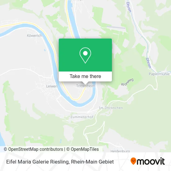 Карта Eifel Maria Galerie Riesling