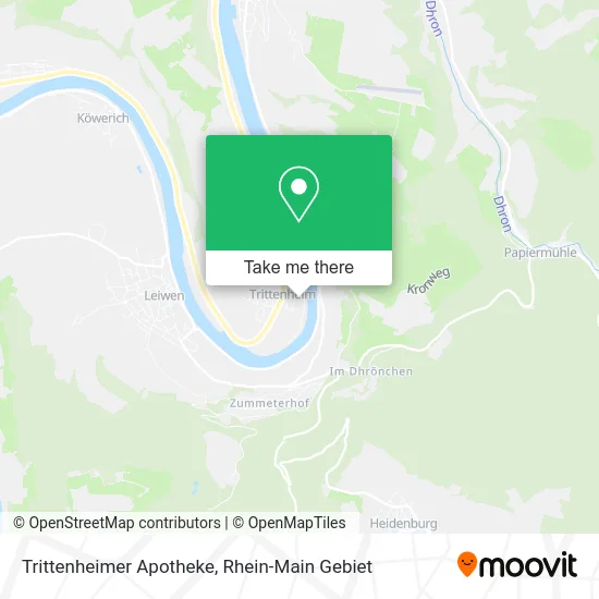 Карта Trittenheimer Apotheke