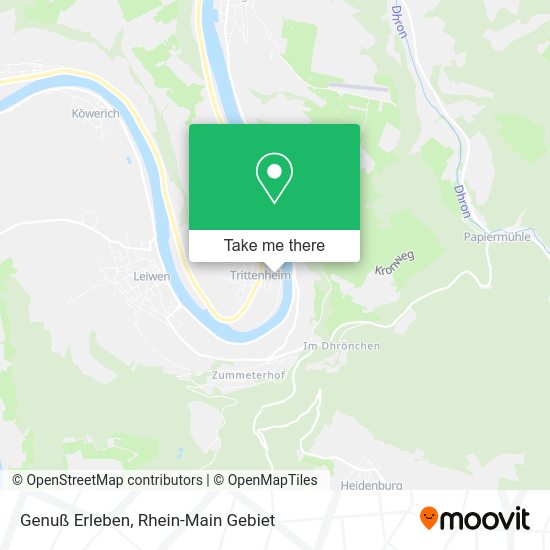 Карта Genuß Erleben