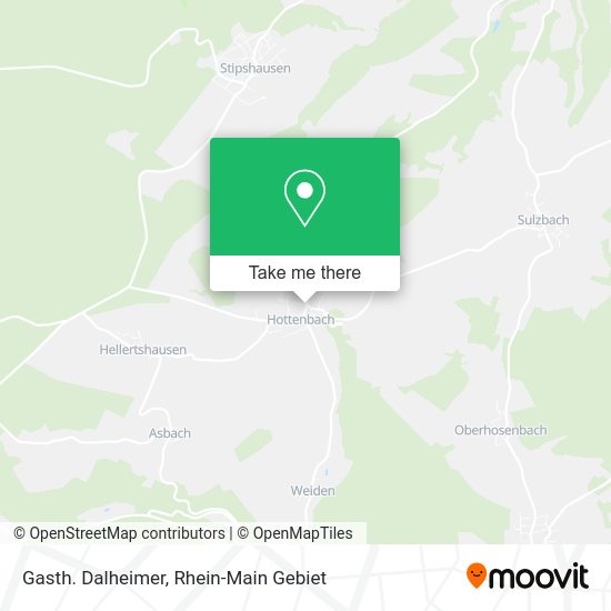 Карта Gasth. Dalheimer