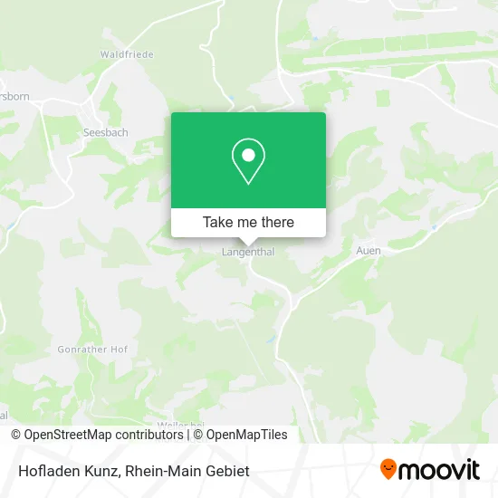 Карта Hofladen Kunz