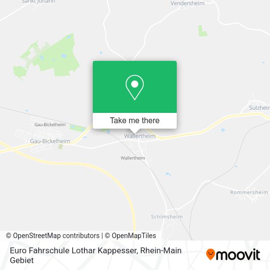 Карта Euro Fahrschule Lothar Kappesser