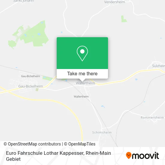 Карта Euro Fahrschule Lothar Kappesser